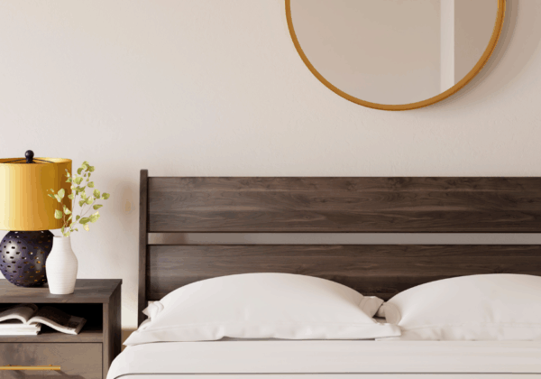 Calverson Mocha King Panel Bed - Image 4