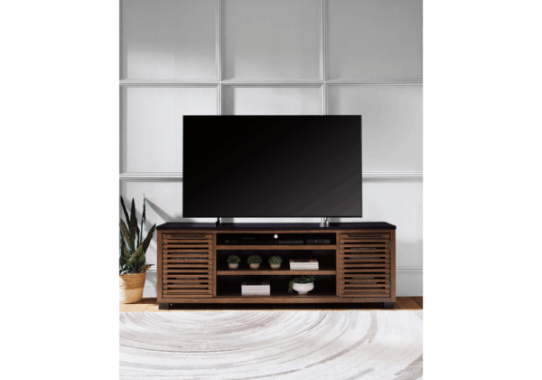 Kallari Warm Brown XL TV Stand - Image 5