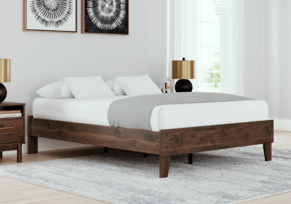 Calverson Mocha Full Platform Bed - Image 3