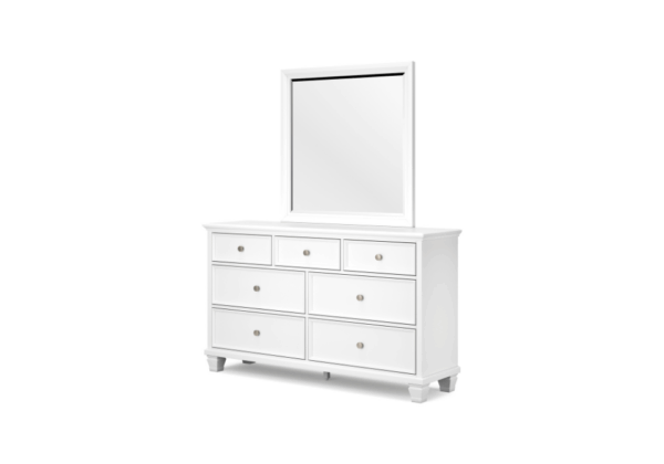 Fortman White Dresser - Image 5
