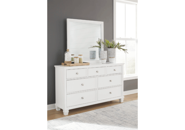 Fortman White Dresser - Image 4