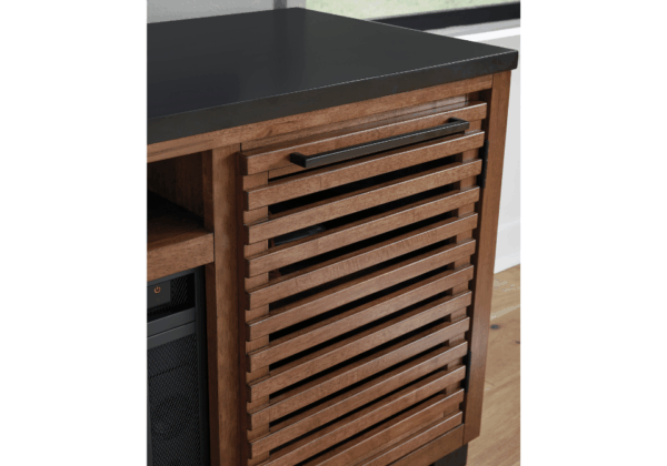 Kallari Warm Brown XL TV Stand - Image 4