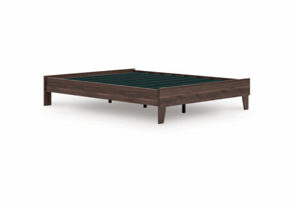 Calverson Mocha Queen Platform Bed - Image 2