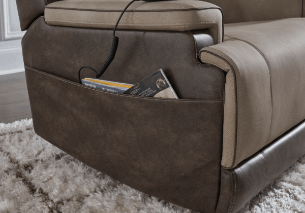 4Z-Peaceful Pause Sand Power Lift Recliner - Image 4