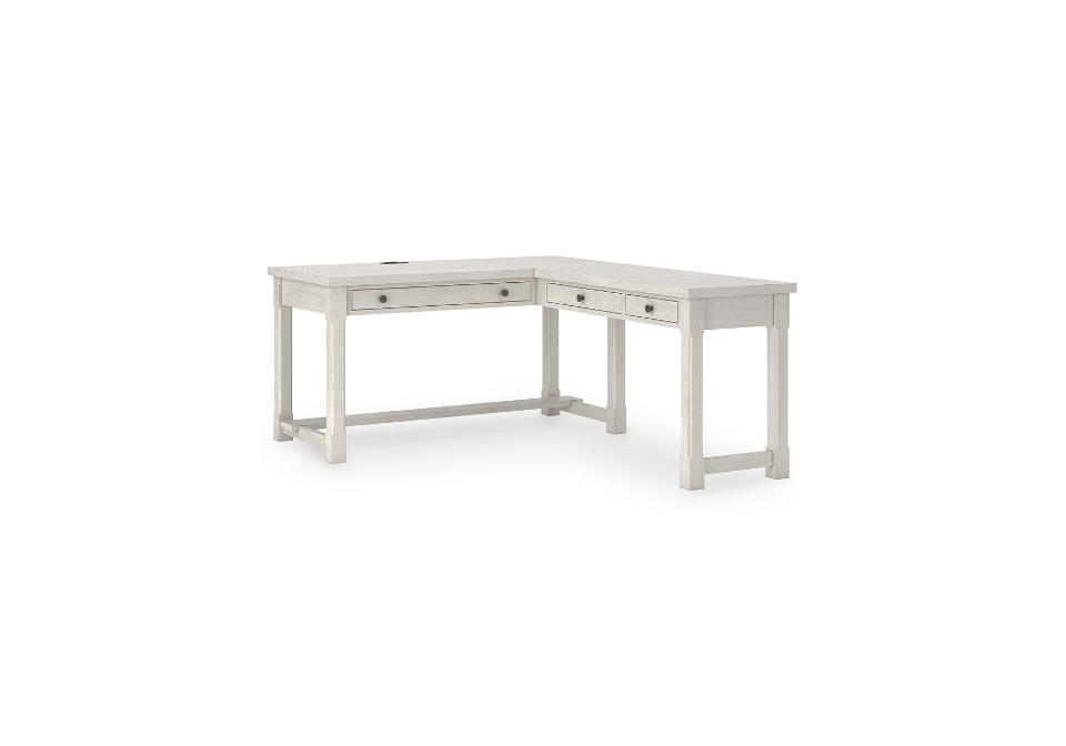 Robbinsdale L-Shaped Home Office Desk