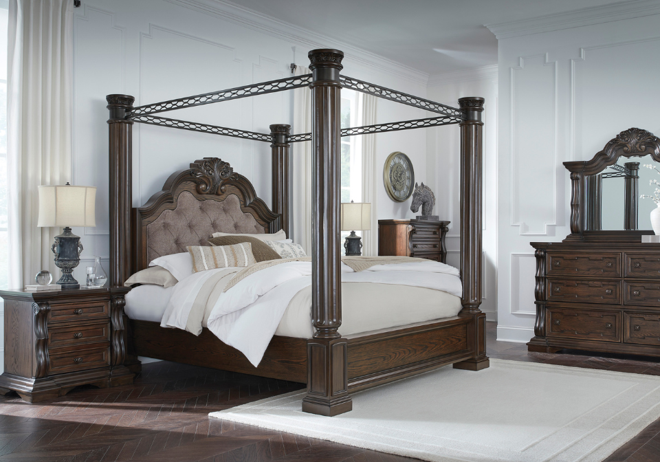 Maylee King Canopy 5-Piece Set