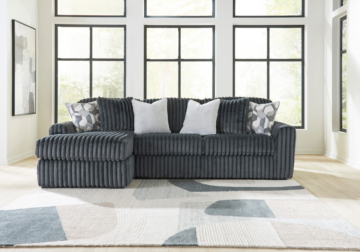 Midnight-Madness Gunmetal 3-Piece Sectional