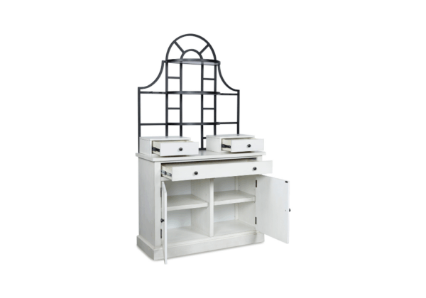 Greddinton White Baker's Rack - Image 2