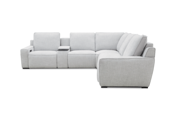 Richland Smoke Power Reclining Sectional - Image 2