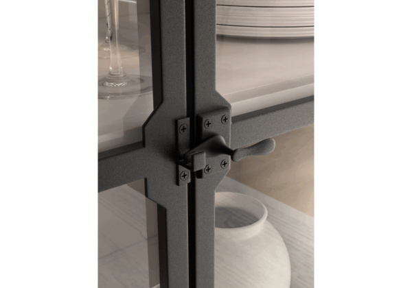 Greddinton White Display Cabinet - Image 4