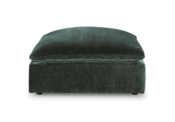 Alternative view of Carriage View Jade Oversized Accent Ottoman