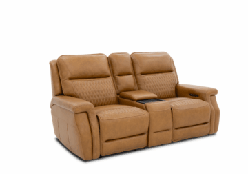 Fargo Cinnamon Power Reclining Loveseat