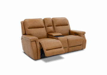 Alternative view of Fargo Cinnamon Power Reclining Loveseat