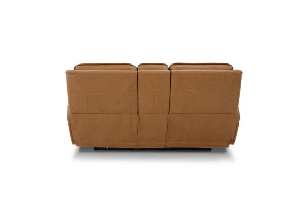 Fargo Cinnamon Power Reclining Loveseat - Image 5