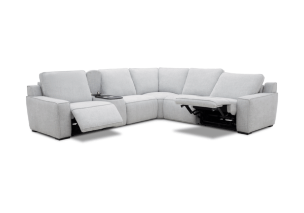 Richland Smoke Power Reclining Sectional - Image 3