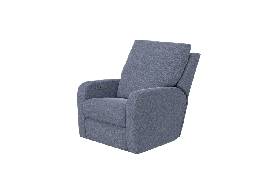 Lullaby Denim Power Recliner