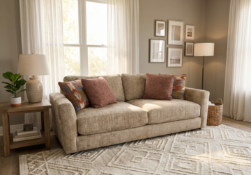 Avondale Burlap Sofa