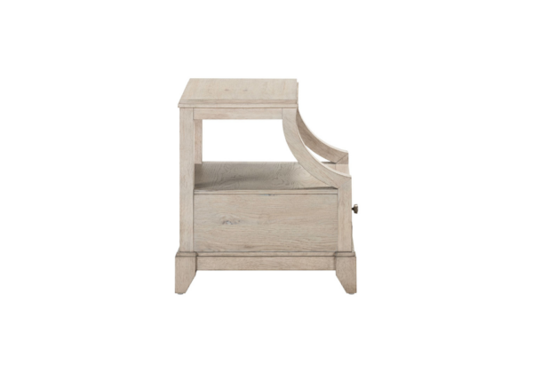 New Haven Sanctuary White Chairside Table - Image 4