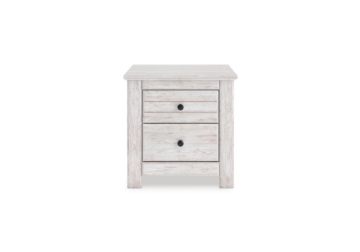 Alternative view of Makidern White Nightstand