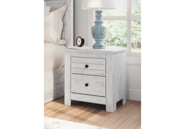 Makidern White Nightstand - Image 3