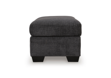 Alternative view of Loreo Ebony Ottoman