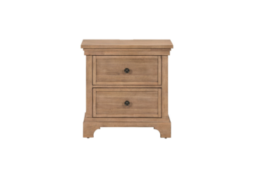 Alternative view of Haven Hills Camel Nightstand