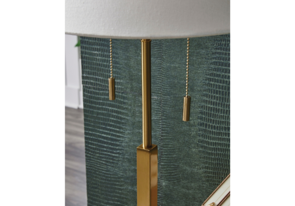 Haigwood Gold Finish Metal Table Lamp (1/CN) - Image 2