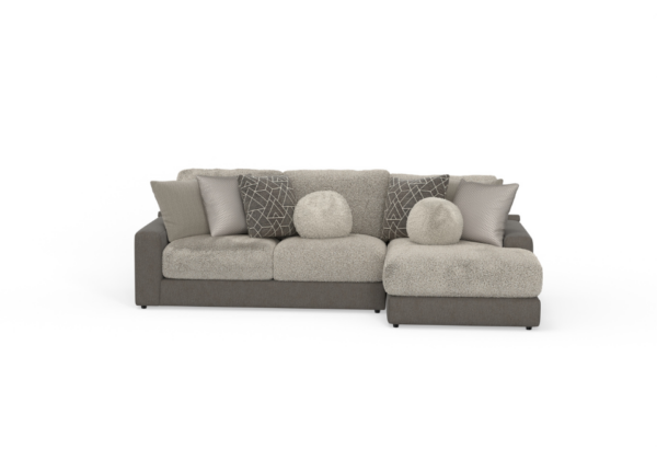 Canyon Umber 2-Piece Sectional with RAF Chaise - Image 3