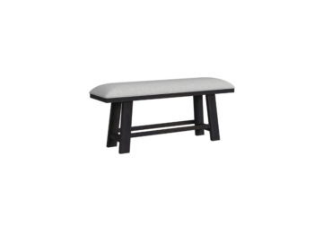 Transcend Black Counter Height Dining Bench