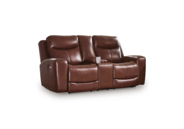 Next Move Mahogany Power Reclining Loveseat