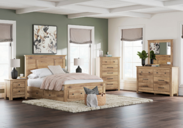 Makidern Tan Queen 5-Piece Set