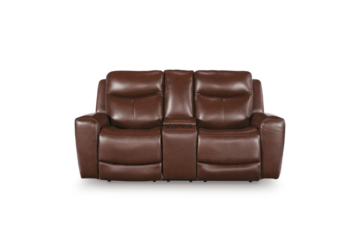 Alternative view of Next Move Mahogany Power Reclining Loveseat
