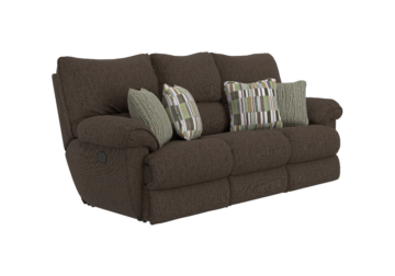 Lenny Chocolate Reclining Sofa