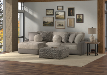 Canyon Umber 2-Piece Sectional with LAF Chaise