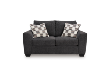 Alternative view of Loreo Ebony Loveseat