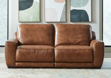 Blakely Honey Power Reclining Sofa