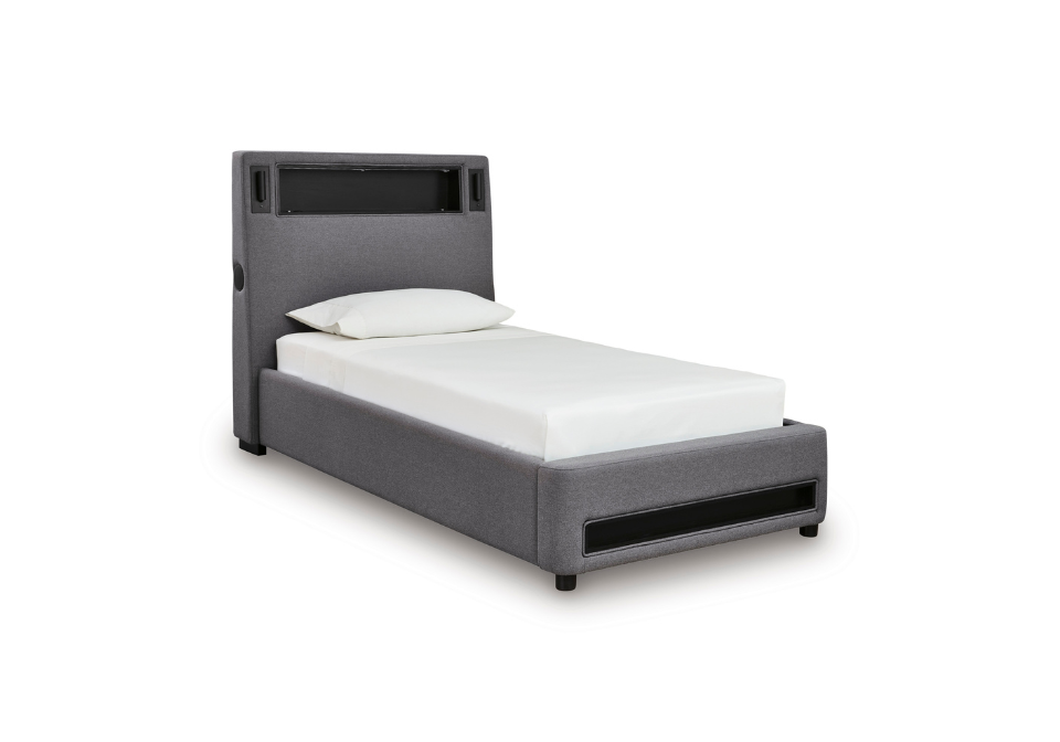 Verishaw Twin Upholstered Bed