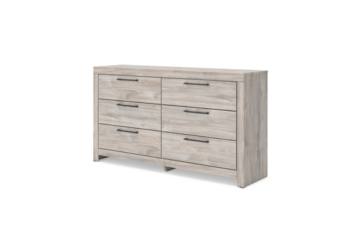 Broachmyn Gray Six-Drawer Dresser