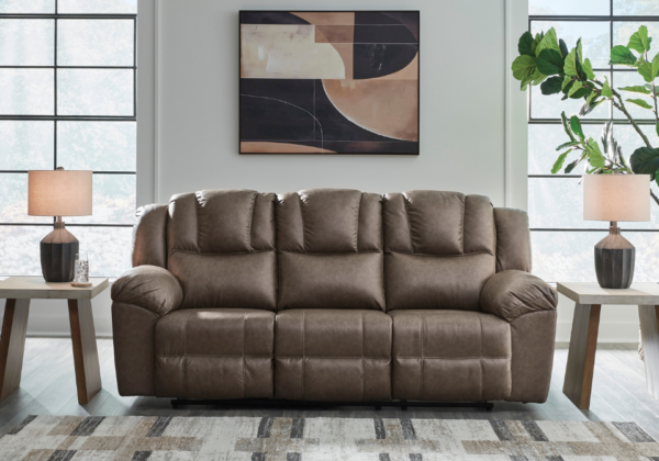 Lowilla Driftwood Reclining Sofa - Image 3