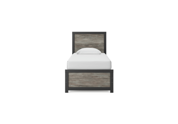 Broachmyn Black/Gray Twin Bed - Image 2