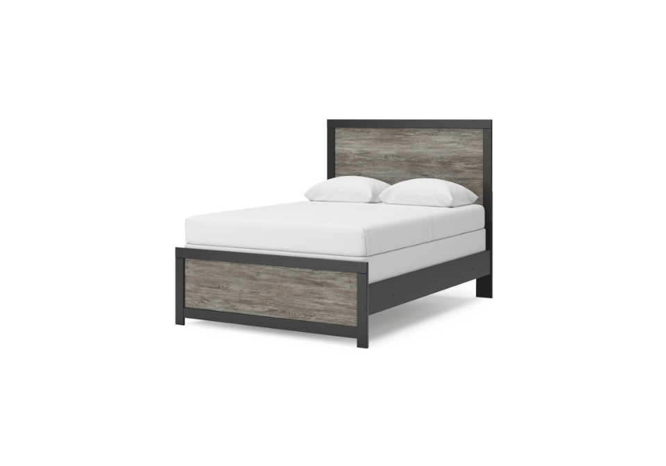 Broachmyn Black/Gray Full Bed