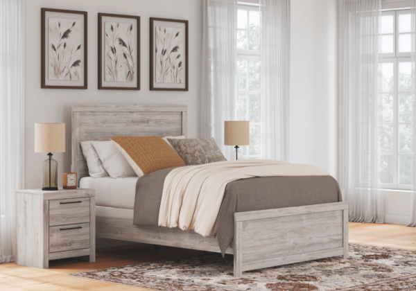 Broachmyn Gray Full Panel Bed - Image 3