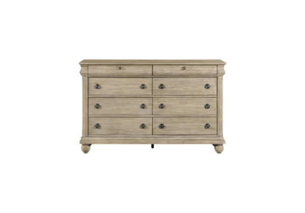 Rustic Traditions Tan Dresser - Image 2