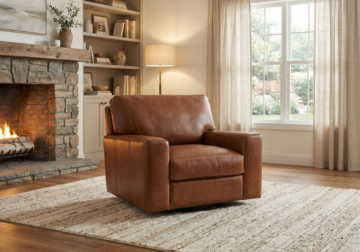 Verona Maple Swivel Chair
