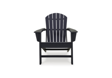 Alternative view of Sundown Treasure Black Adirondack Chair