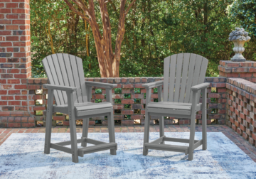 Alternative view of Sanctuary Beach Dark Gray Barstool