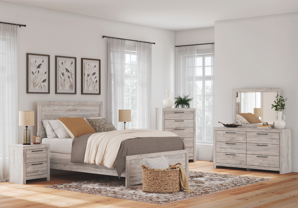 Broachmyn Gray Queen 5-Piece Set