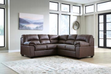 WillowBend Umber Two-Piece Sectional