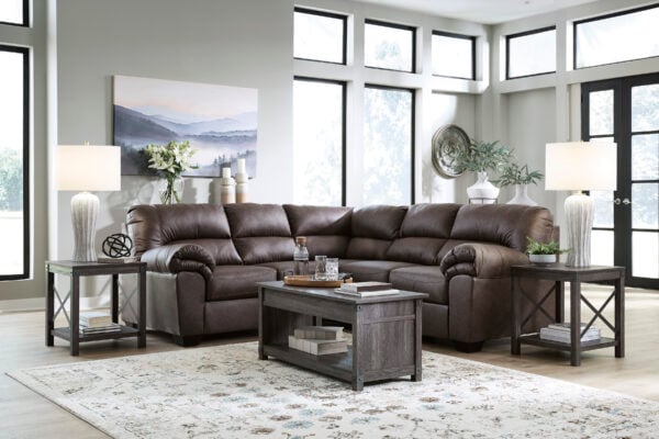 WillowBend Umber Two-Piece Sectional - Image 3