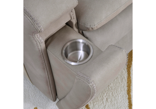 Neil Taupe Power Recliner - Image 4